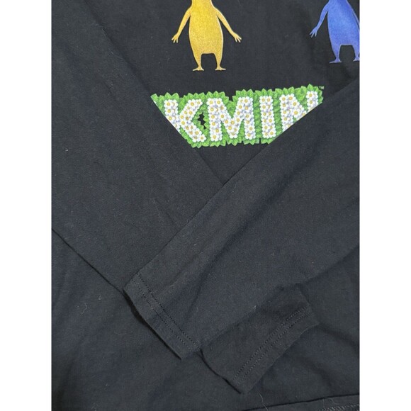 Pikmin LS Shirt Black Mens Graphic Comic Con Official Club Nintendo Promo Small - Picture 5 of 7